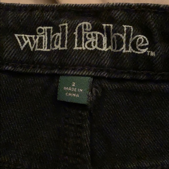 Wild Fable black Ripped Shorts - Picture 2 of 2